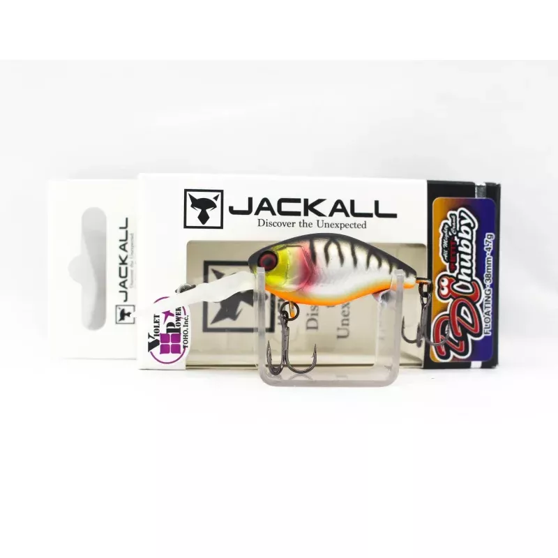 Jackall DD Chubby 38F Floating Lure UV Mat Silver Tiger (5397)