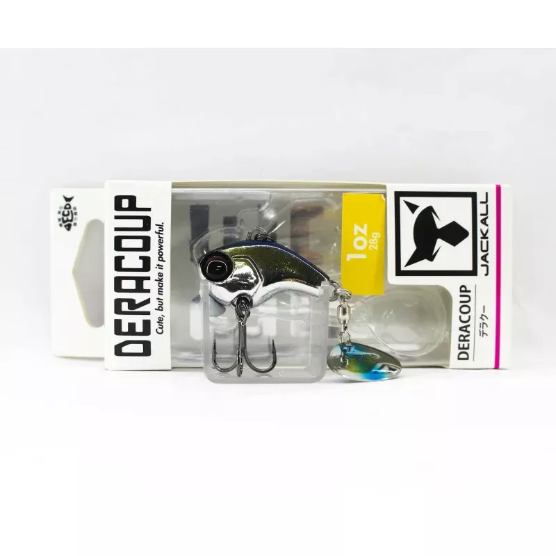 Jackall Deracoup 1 oz Spin Tail Sinking Lure Hologram Inakko (6109)