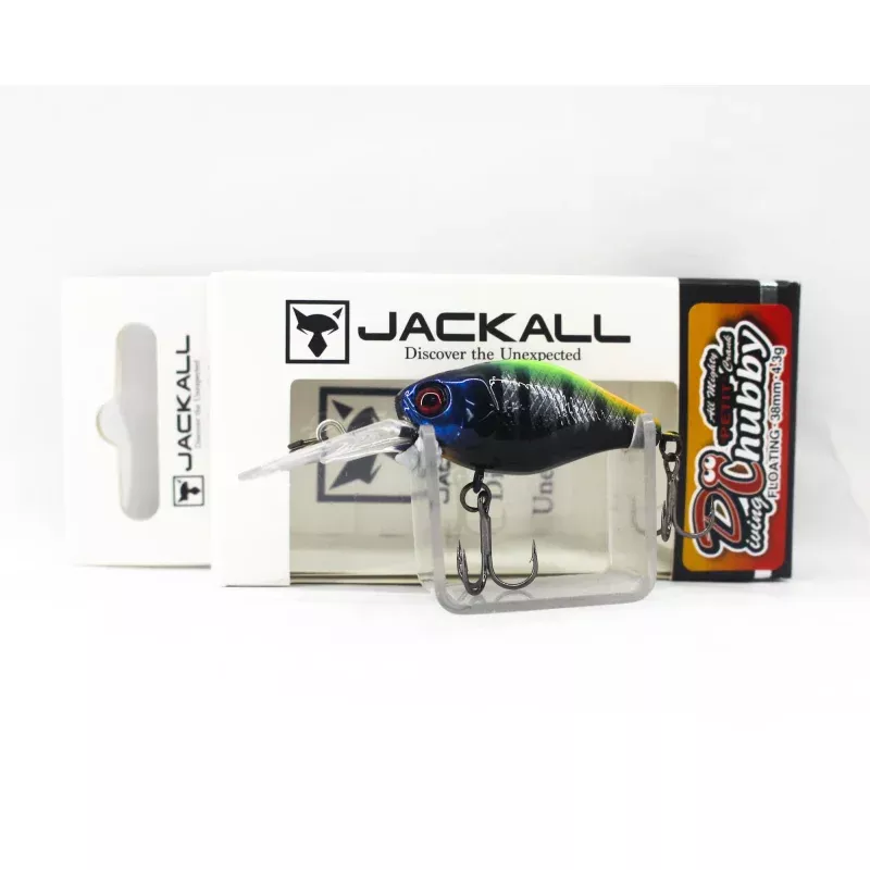 Jackall Diving Chubby 38 Floating Lure Jungle Black (9156)