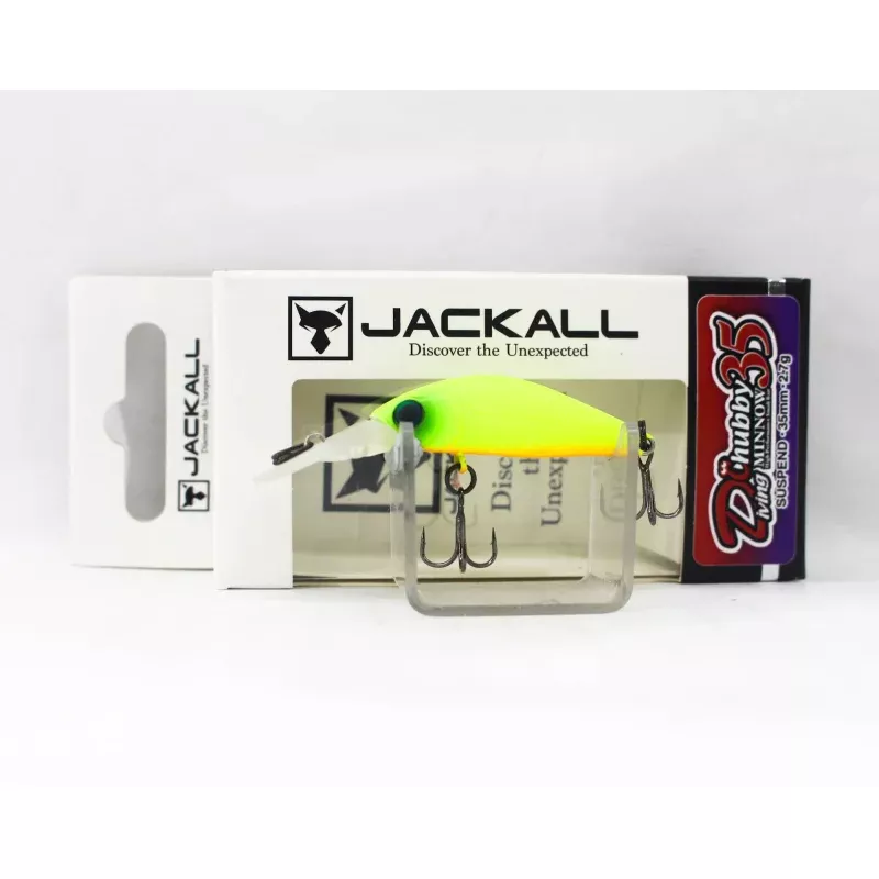 Jackall Diving Chubby Minnow 35 Suspend Lure Mat Chart (5572)