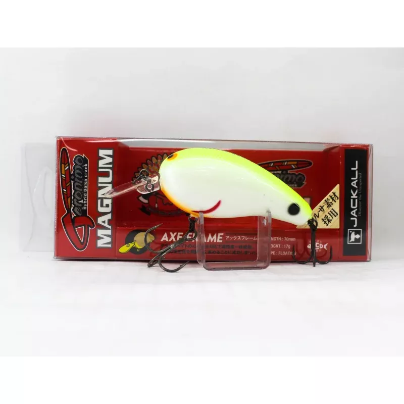 Jackall Geronimo Magnum 70mm Floating Lure Chart Back Pearl Strike (2706)