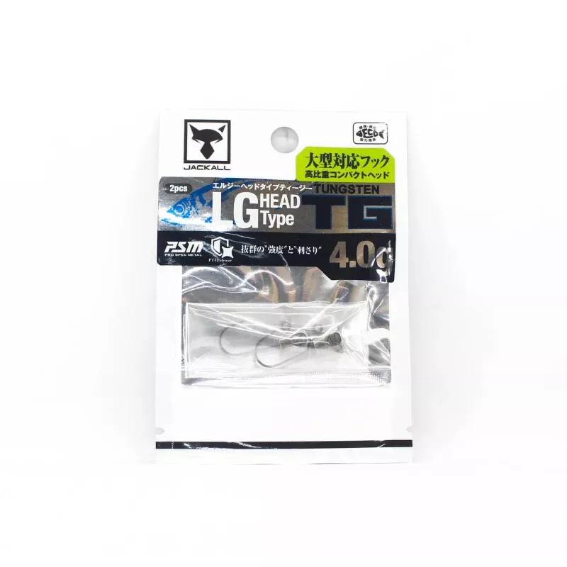Jackall Jig Head LG Head Type TG Size 4.0g 2pcs (5255)