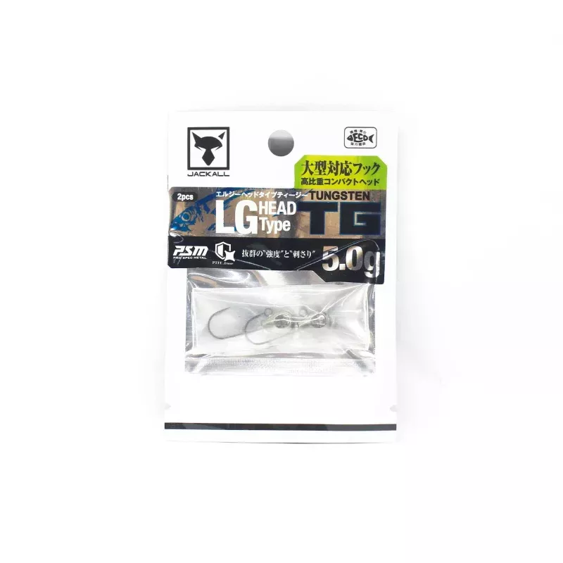 Jackall Jig Head LG Head Type TG Size 5.0g 2pcs (5262)