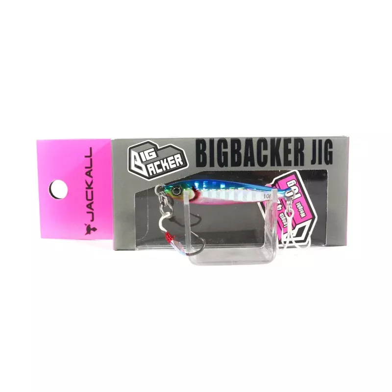 Jackall Metal Jig Big Backer 10 grams Blue Pink (5129)
