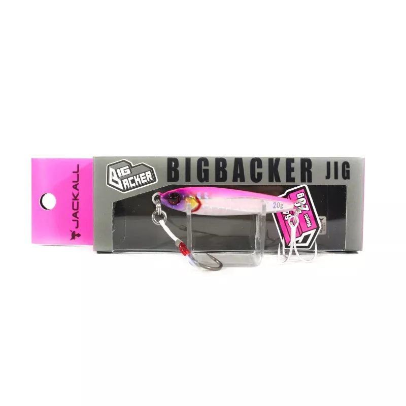 Jackall Metal Jig Big Backer 20 grams Pink Back (5297)