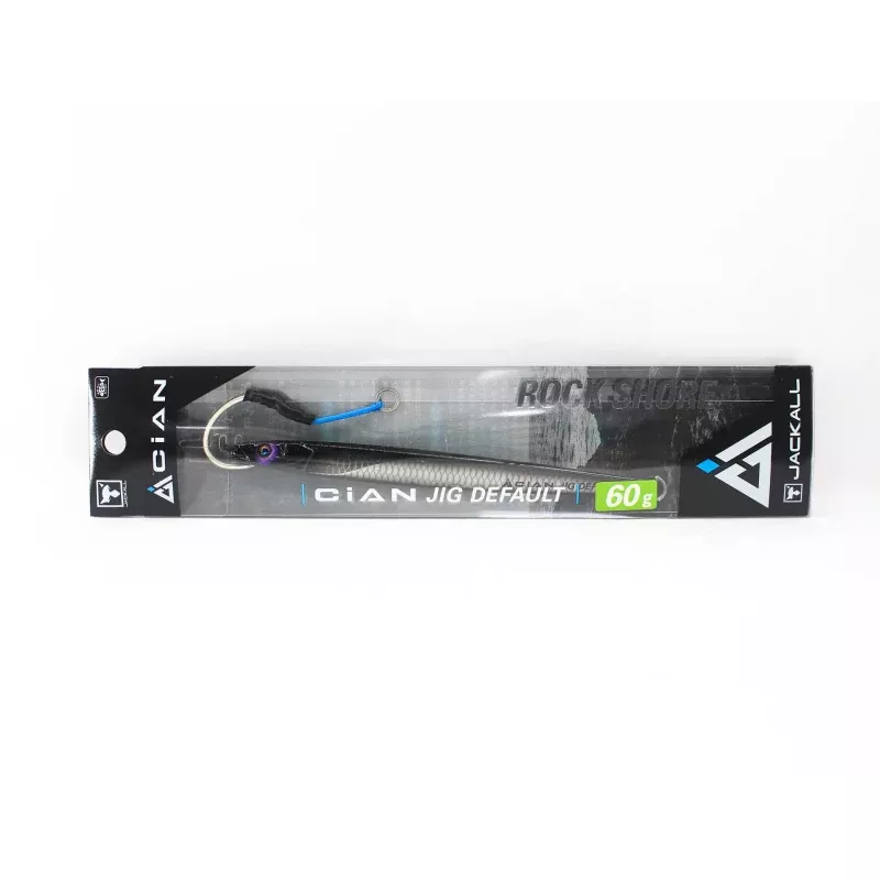 Jackall Metal Jig Cian Default 60 grams Hirasu Black (7771)