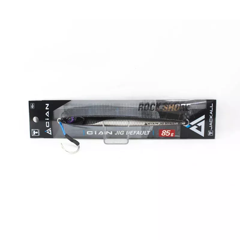 Jackall Metal Jig Cian Default 85 grams Hirasu Black (7856)