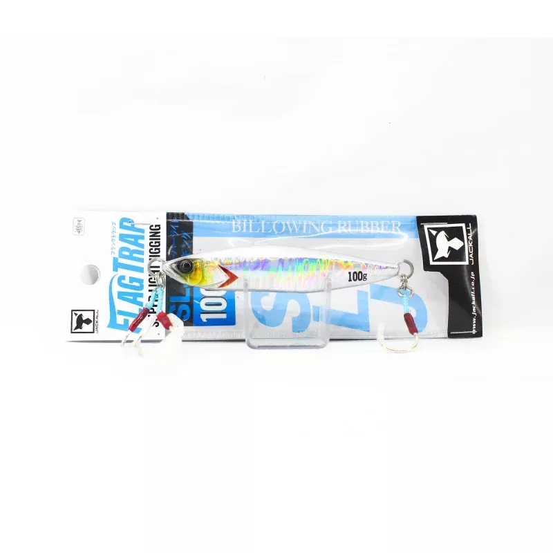 Jackall Metal Jig Flag Trap 100 grams Shirasu Silver (7879)