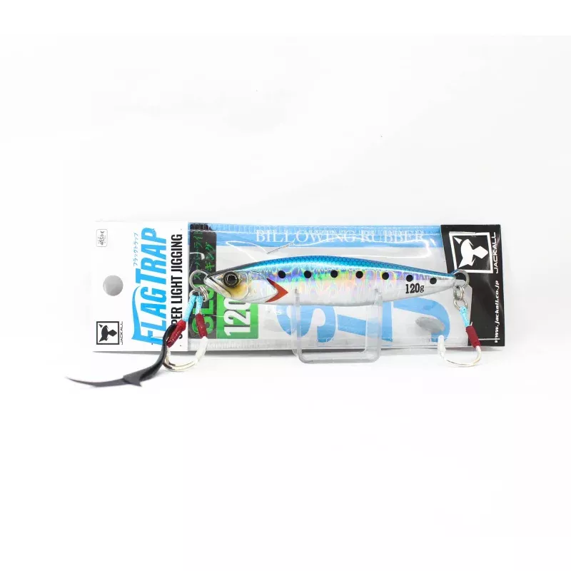 Jackall Metal Jig Flag Trap 120 grams Iwashi (7930)