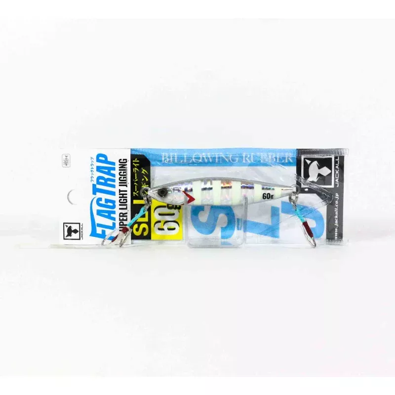 Jackall Metal Jig Flag Trap 60 grams Glow Stripe (3196)