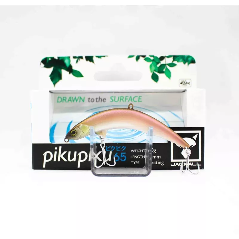 Jackall Piku Piku 65 Floating Lure Dead Wakasagi (0002)