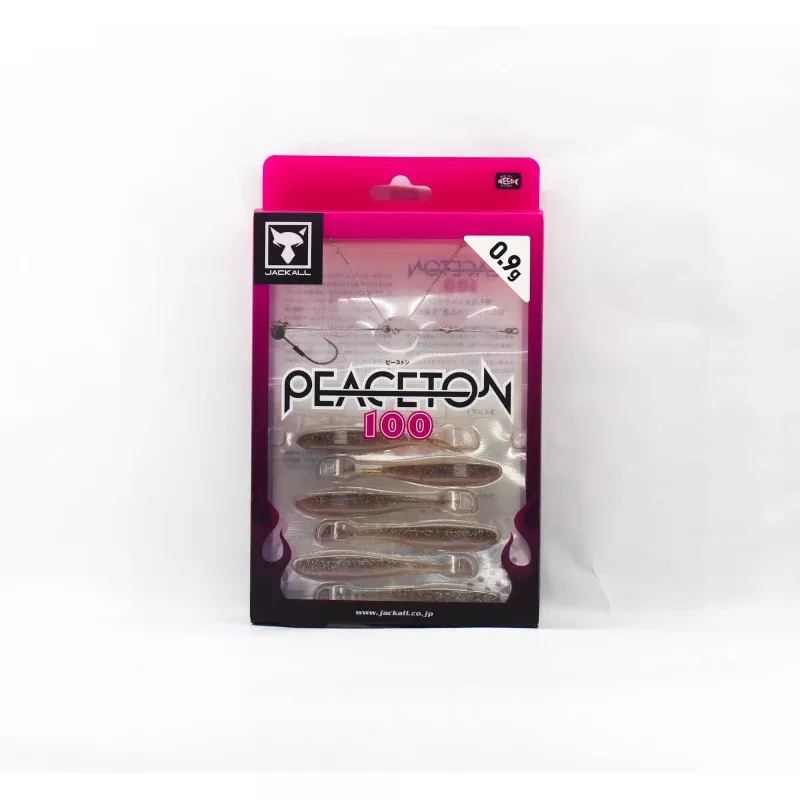 Jackall Soft Lure Peaceton 100mm 0.9 grams Maruhata Clear Wakasagi (8233)