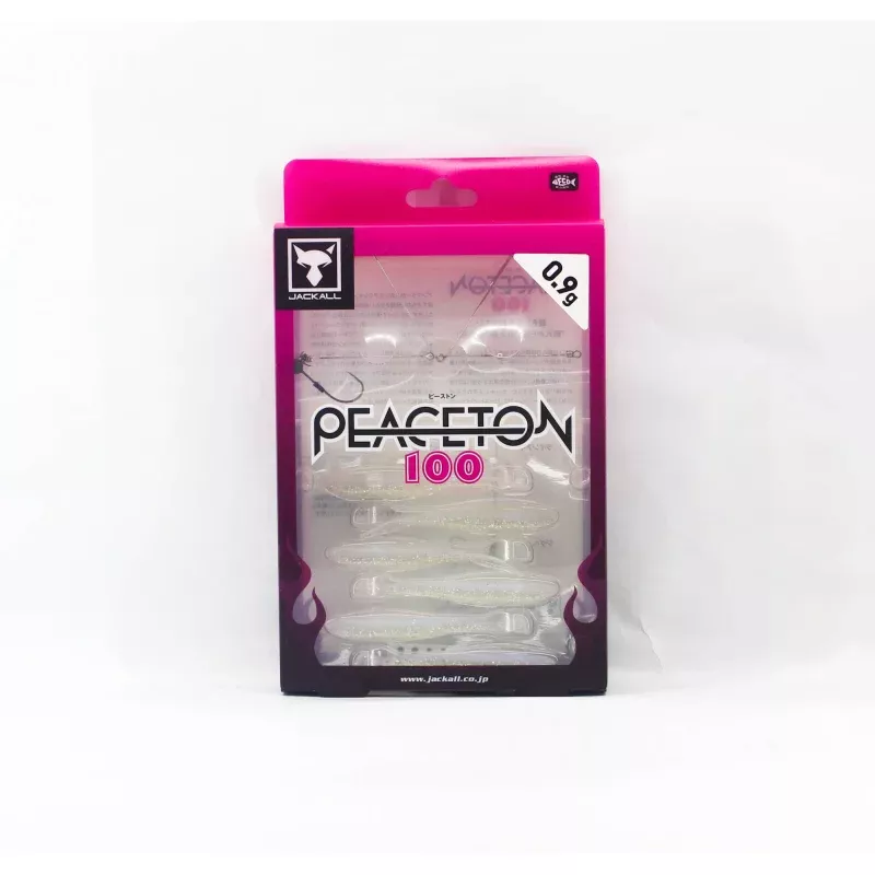 Jackall Soft Lure Peaceton 100mm 0.9 grams Maruhata Pearl Magic (8264)