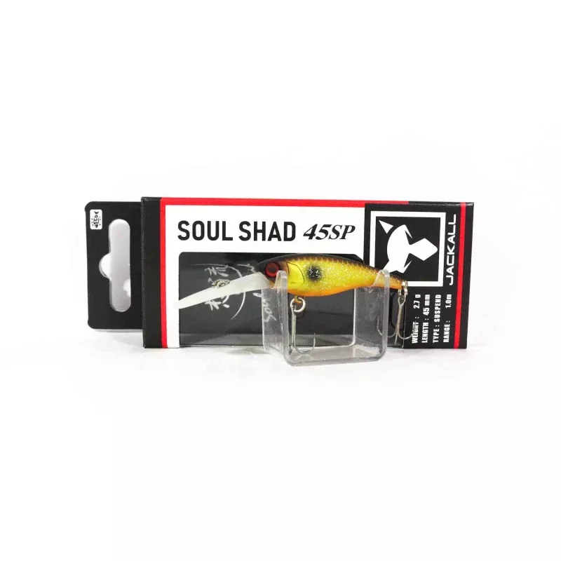 Jackall Soul Shad 45SP Suspend Lure Muddy Chart Fish (2926)