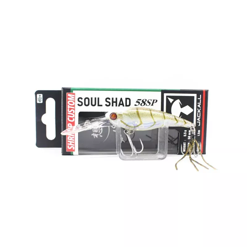 Jackall Soul Shad 58SP Suspend Lure Shrimp Type II (9552)