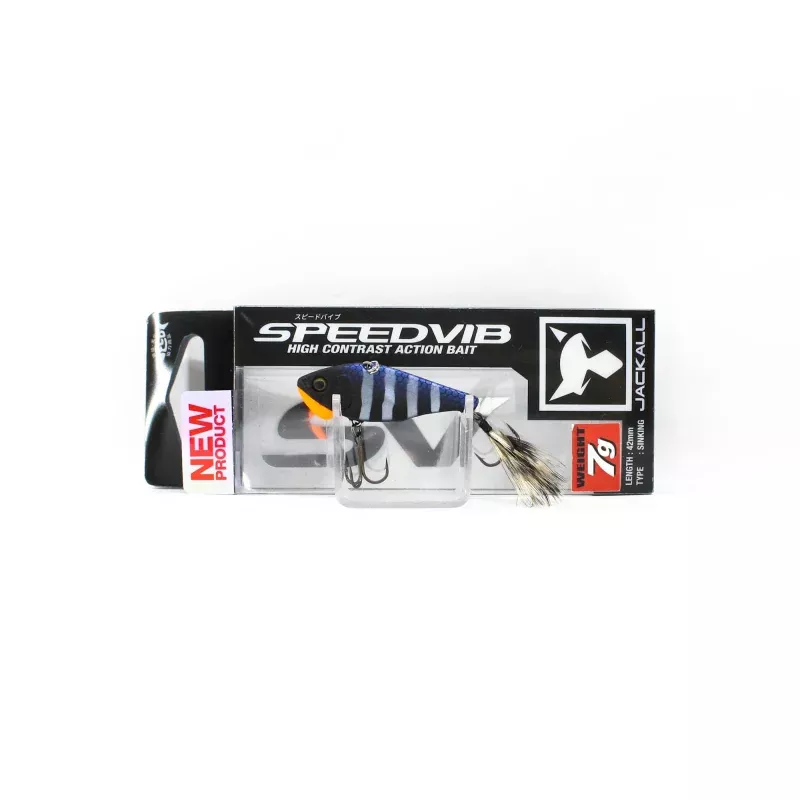 Jackall Speed Vib 7 grams 42 mm Sinking Lure Reaction Black Gill (6181)