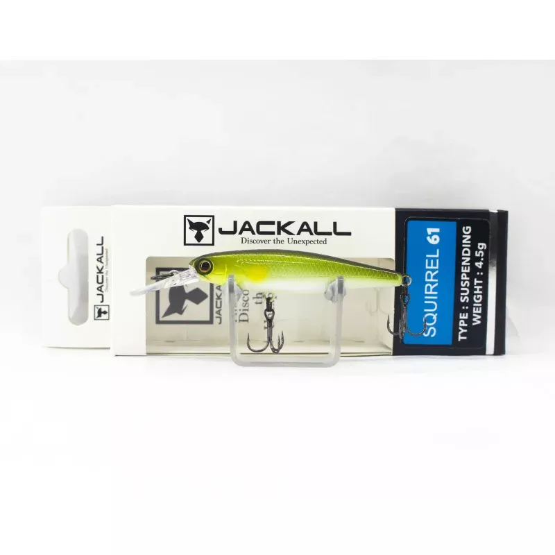 Jackall Squirrel 61SP Suspend Lure Pearl Ayu (1203)
