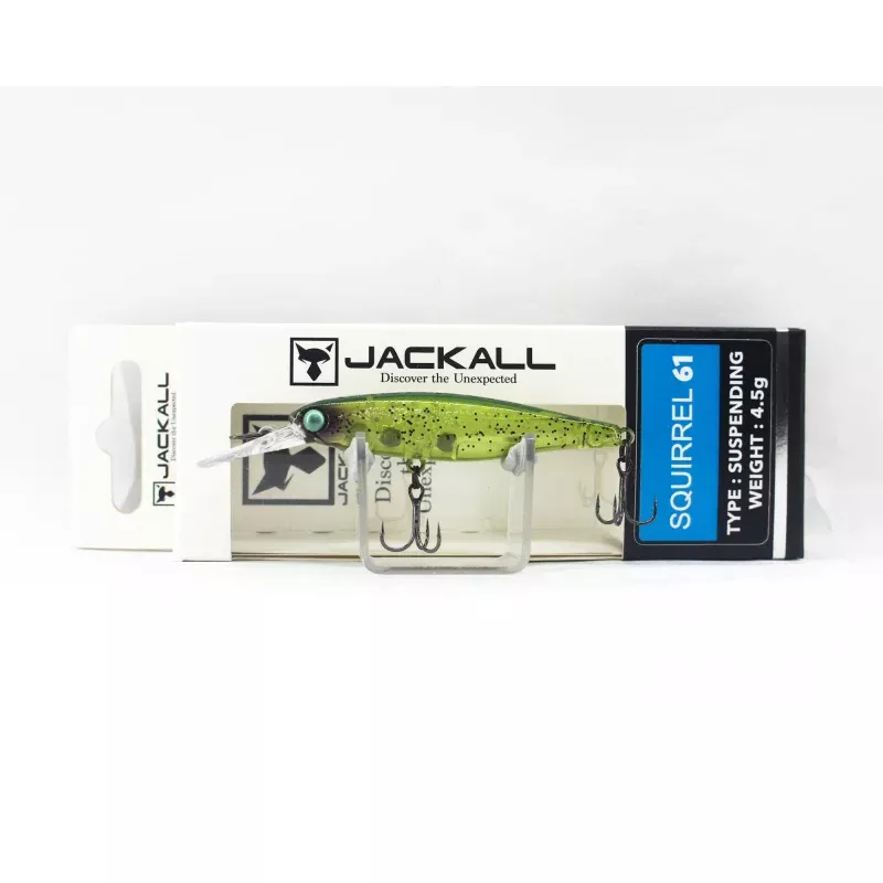 Jackall Squirrel 61SP Suspend Lure Watermelon Seed (8939)