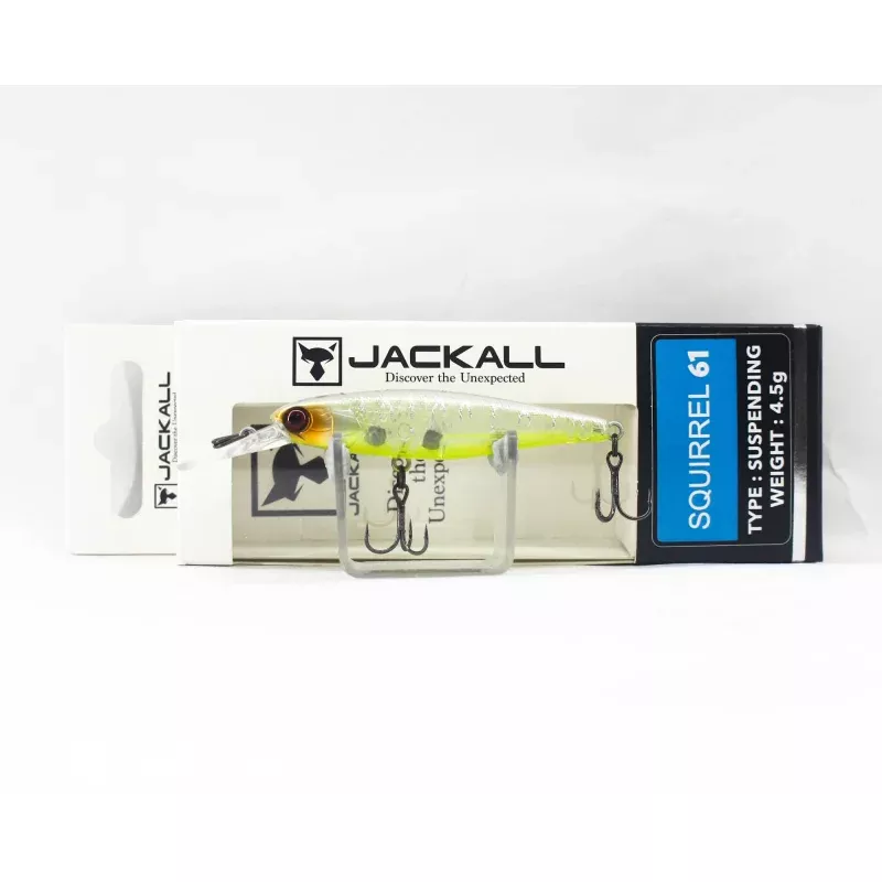 Jackall Squirrel 61SP Suspend Lure White Tiger (5691)