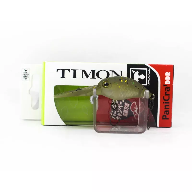 Jackall Timon Panicra DDR 32 mm Floating Lure Endo Glow Pelle Olive (9399)