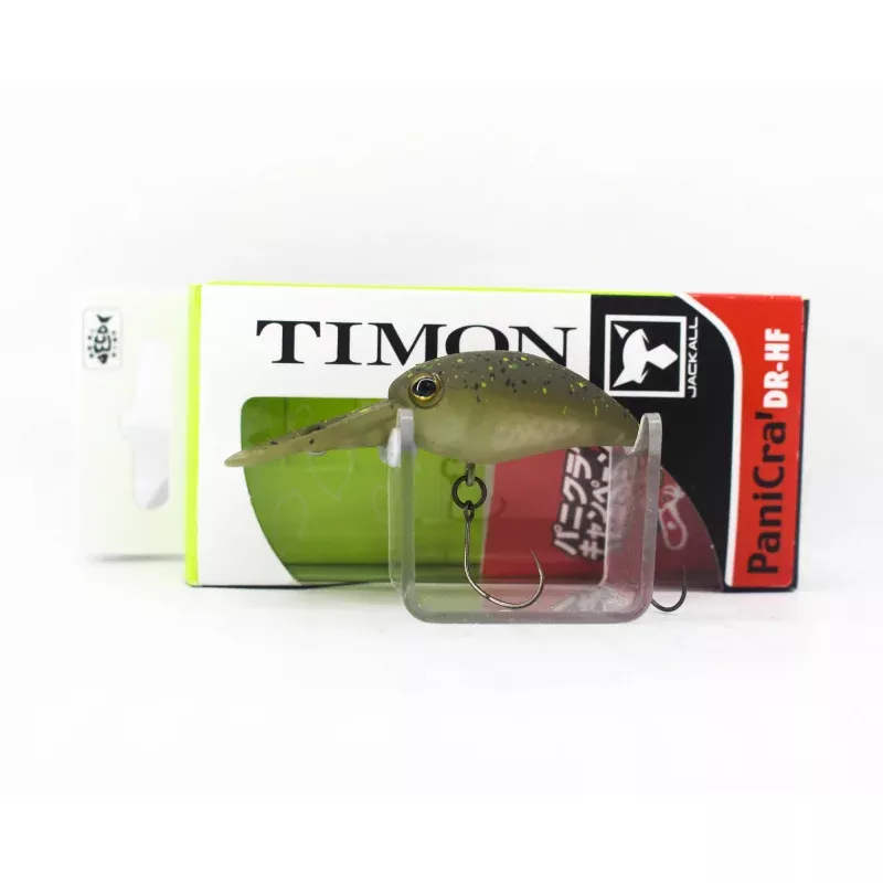 Jackall Timon Panicra DR HF 32 mm Floating Lure Glow Pelle Olive (6544)