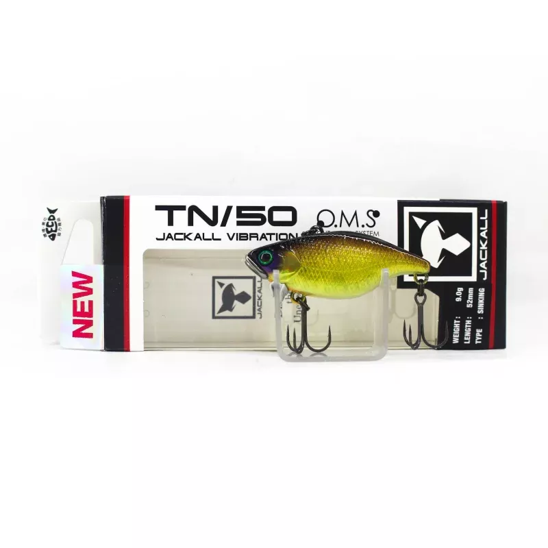 Jackall TN 50 Regular Vibration Lure Natural Gold Black (6413)