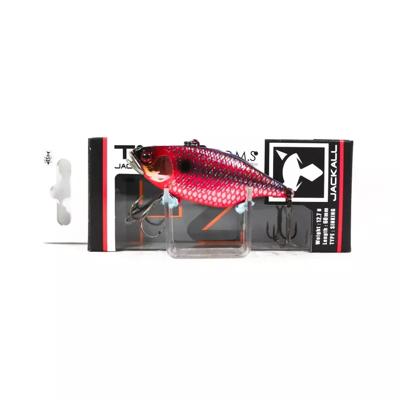 Jackall TN 60 Regular Vibration Lure Uroko HL Spark Red (2238)