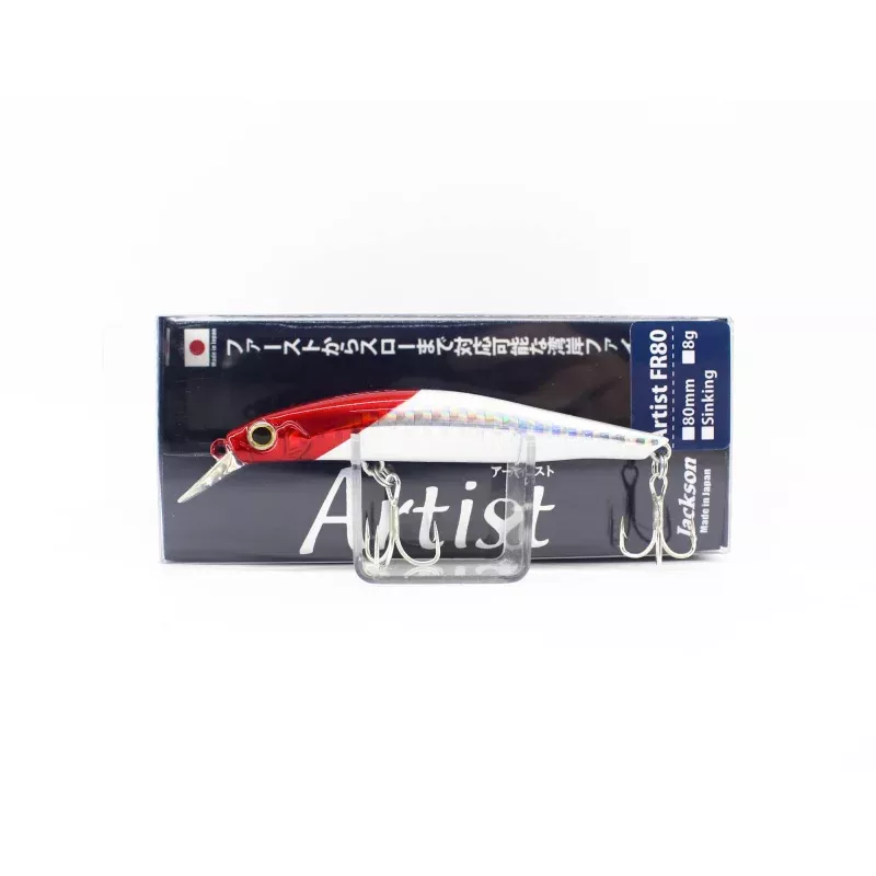 Jackson Artist FR 80 Sinking Minnow Lure SRH (0007)