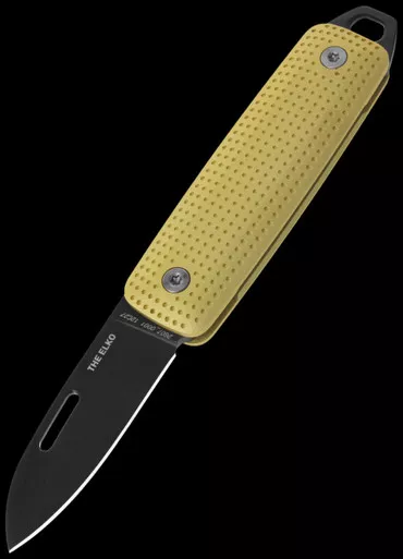 The James Brand 'The Elko' Butter & Black Folding Knife
