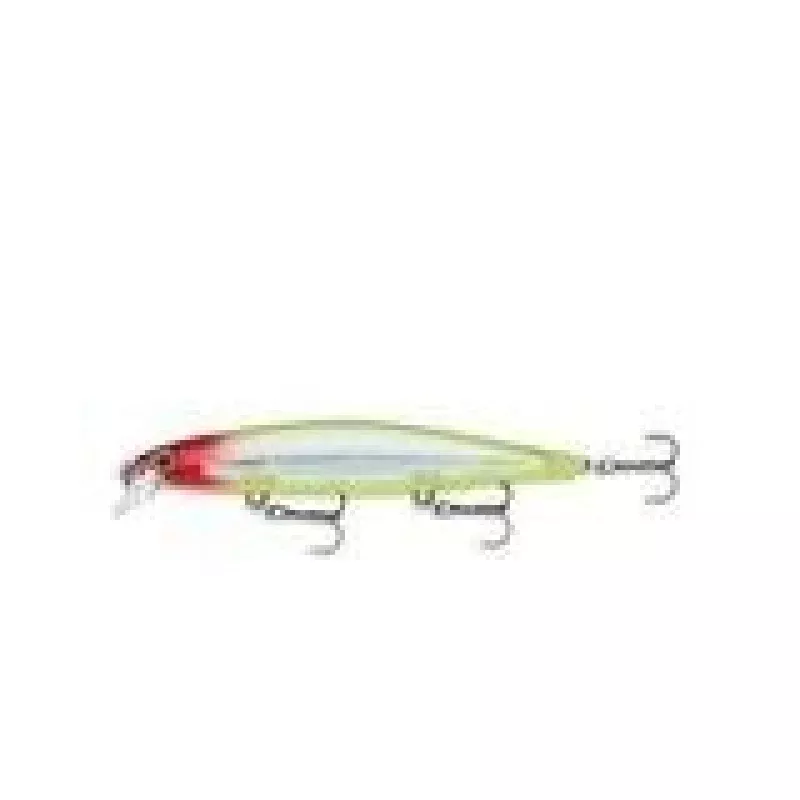 Jerk Minnow 4.5 – Red Head Chartreuse