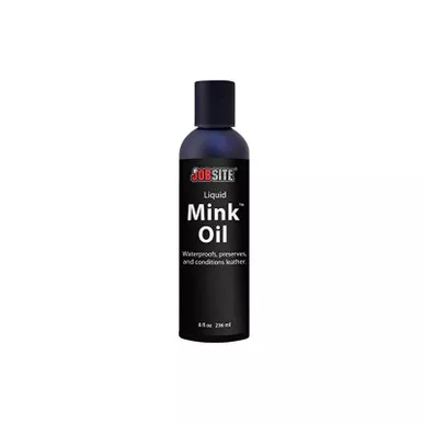 Jobsite 54037 Mink Oil Liquid 8 Oz