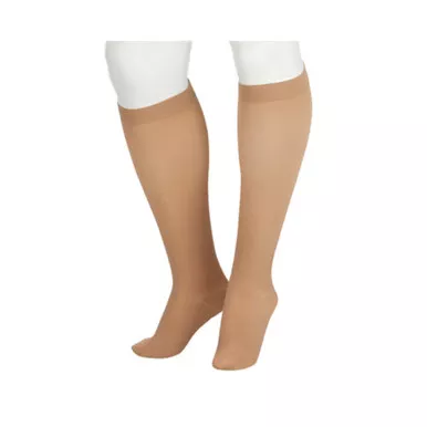 JUZO 30-40 mmHg Dynamic Short 5cm Silicone Knee High Stockings