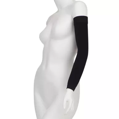 JUZO Soft 20-30 mmHg Long Compression Arm Sleeve with Silicone Band