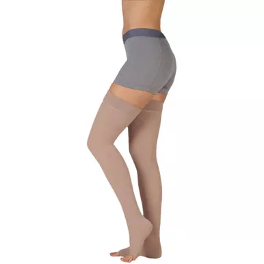 JUZO Soft 20-30 mmHg Silicone Thigh OT Stockings
