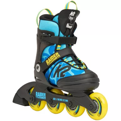 K2 Boys Raider Pro Blue/Yellow Skates (I230200101)