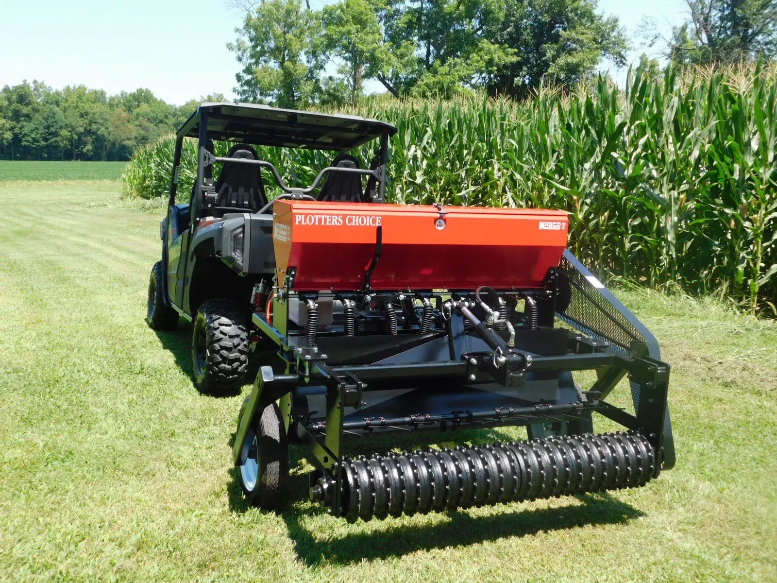 Kasco Pull Type No Till Drill | KPCA-60-H, KPCA-48, KVGA-489, KOSP-484 & KOSP-483 | Working Width 48″ & 60″ | Horsepower 25-45 HP | For ATVs, UTVs