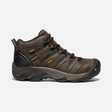 Keen 1022098 Men's Lansing Mid Waterproof (Steel Toe) Boots