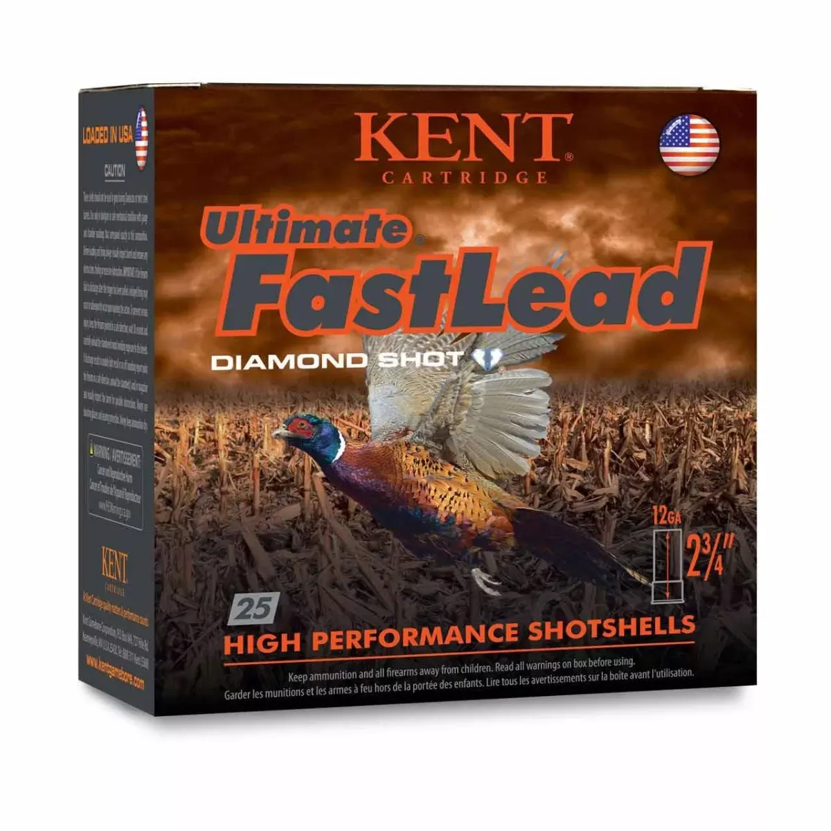 Kent 12ga 2-34" #6 1-1/4oz