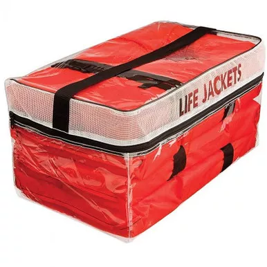 Kent Type II Adult Life Jacket Four Pack w/Storage Bag
