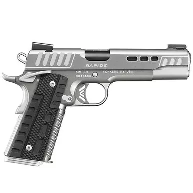 Kimber Rapide Black Ice 9mm 5" Barrel Rapide G10 Grips KimPro II 8rd