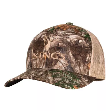Kings Camo Trucker Hat One Size Realtree Edge
