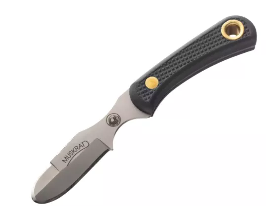 Knives of Alaska Muskrat D2 Suregrip – Black #00069FG