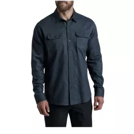 Kuhl Men's Descendr Flannel LS - Deep Abyss - M