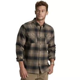 Kuhl Men's Dillingr™ Flannel- Dark Sand - L