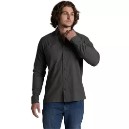 Kuhl Men's Revolvr Flannel LS - Onyx - M