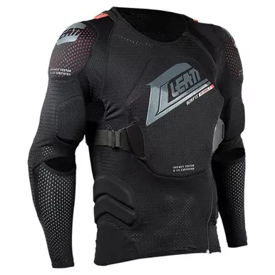 LEATT Unisex 3DF AirFit Black Body Protector (501810121)