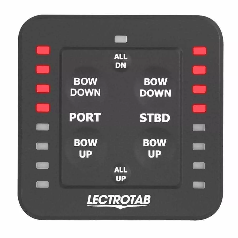 Lectrotab One-Touch LED Control - 12/24V with Auto Retract & LED Indicators - SLC-11