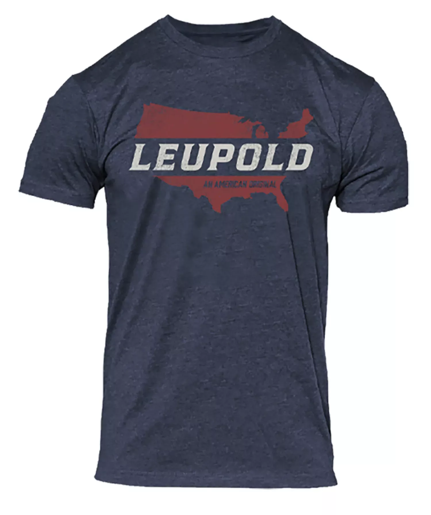 Leupold American Original Tee Navy Heather Medium