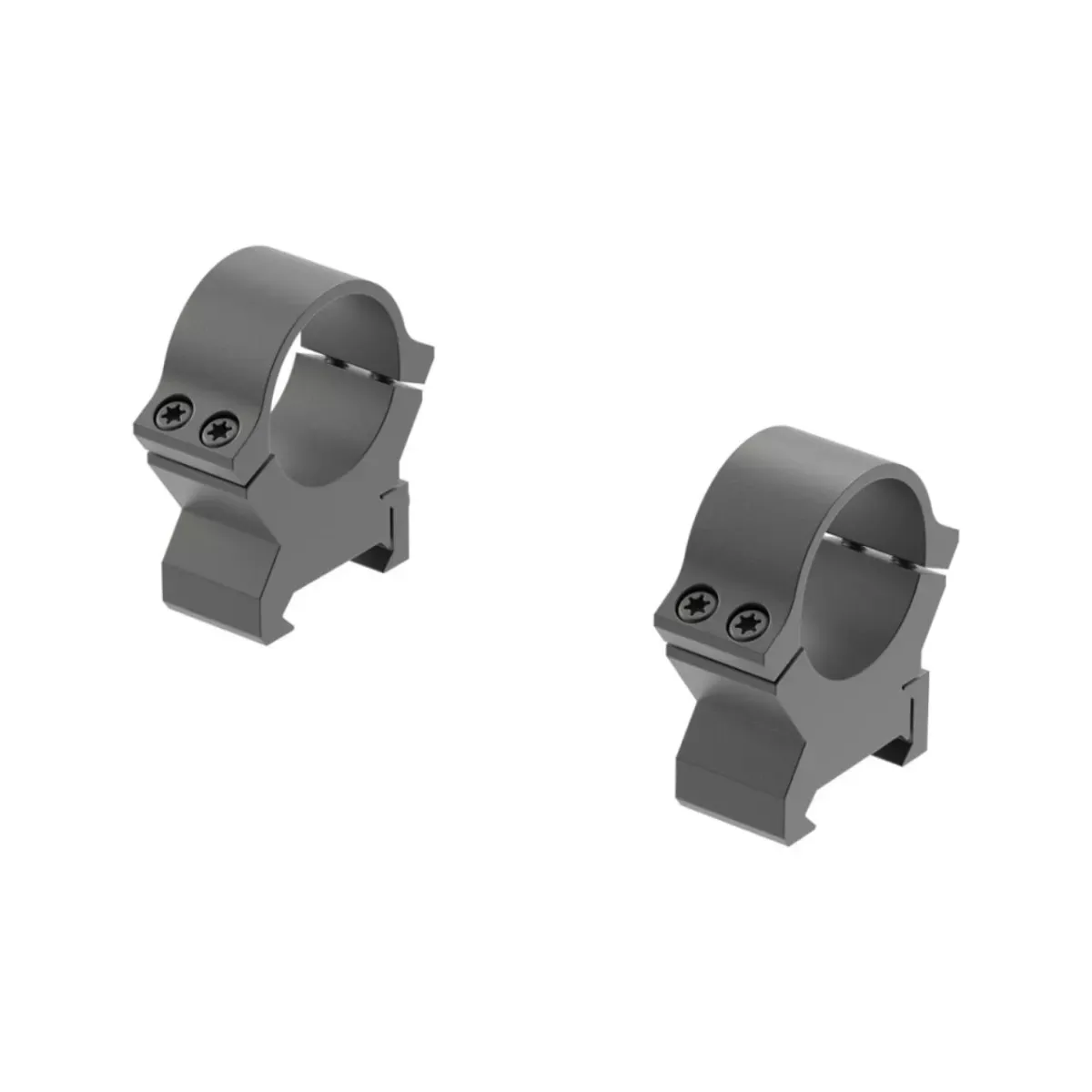 Leupold Cross Slot PRW2 1” High Scope Rings Matte Black