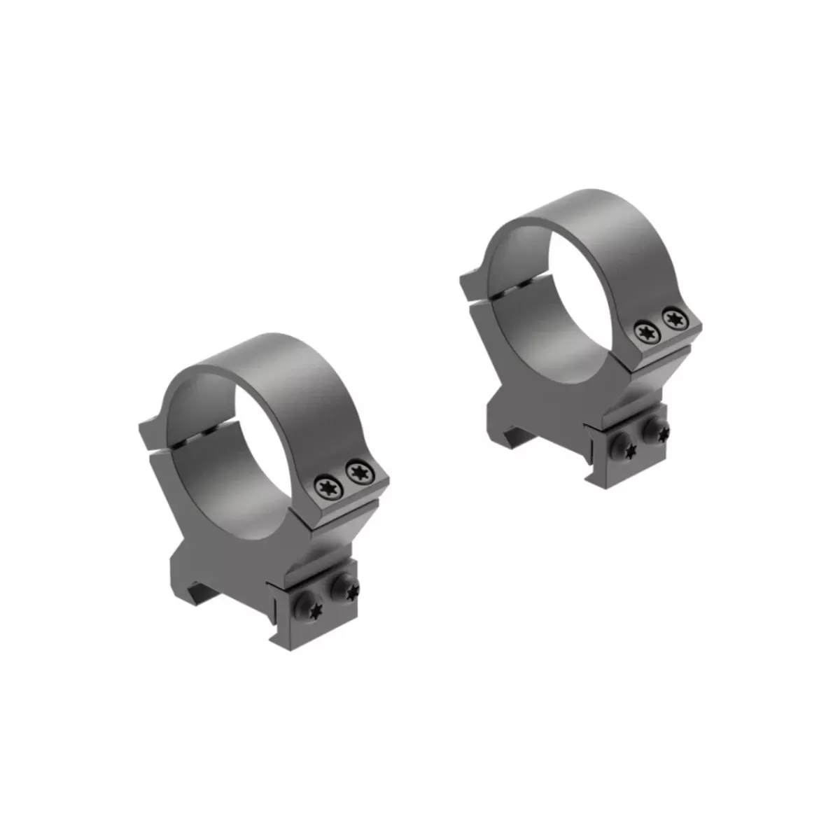 Leupold Cross Slot PRW2 30mm High Scope Rings Matte Black